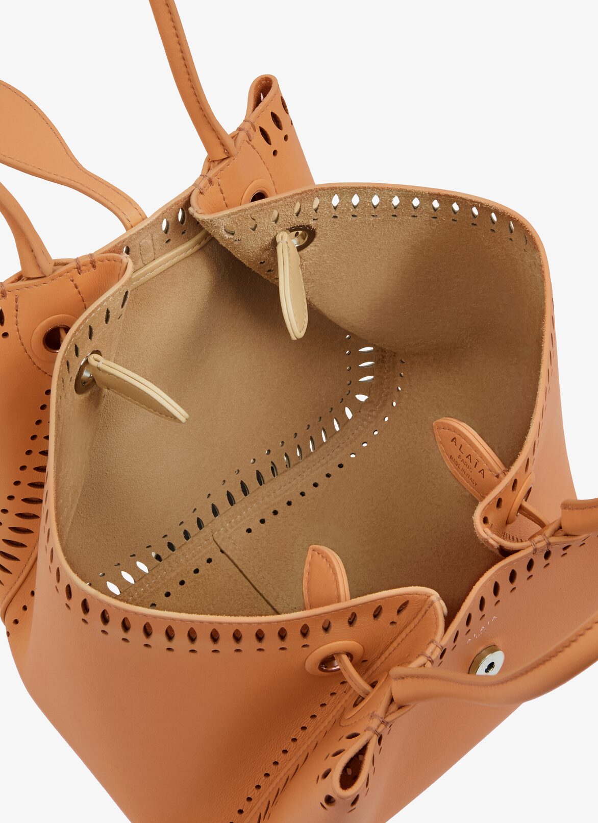 Handbags ALAÏA GOLDEN BROWN HANDBAGS